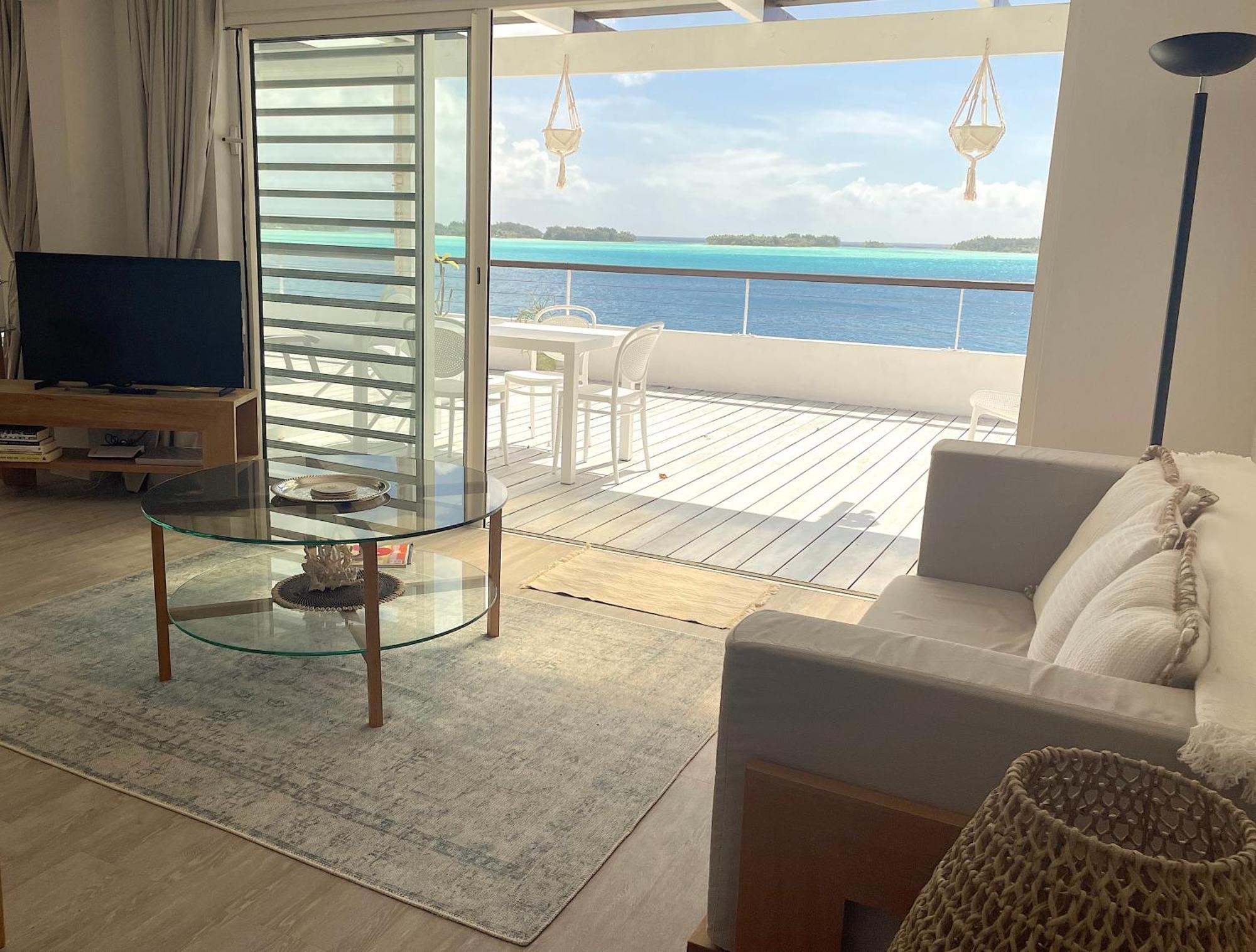 The View Daire Bora Bora Oda fotoğraf